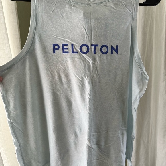 Peloton Women’s Blue Tulip Back Tank - Picture 4 of 6